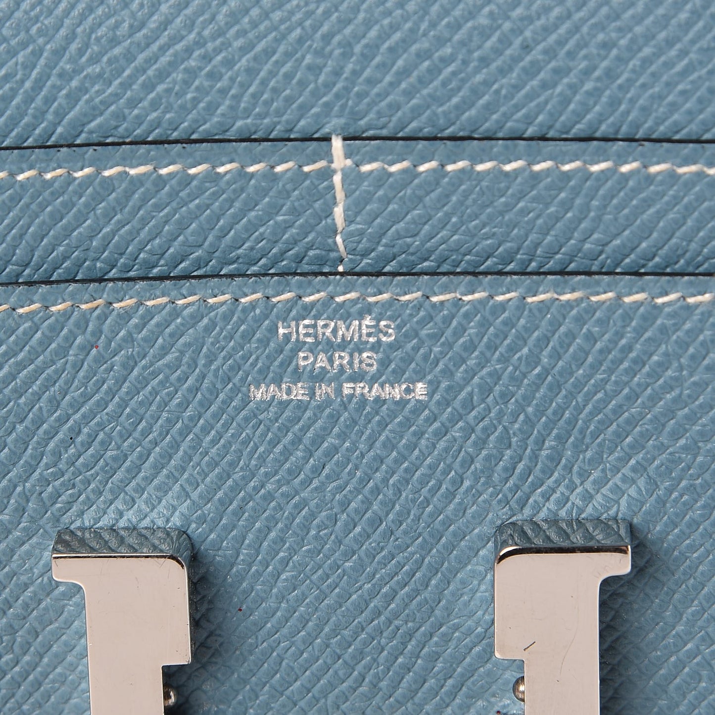 Epsom Constance Short Wallet Blue Jean
