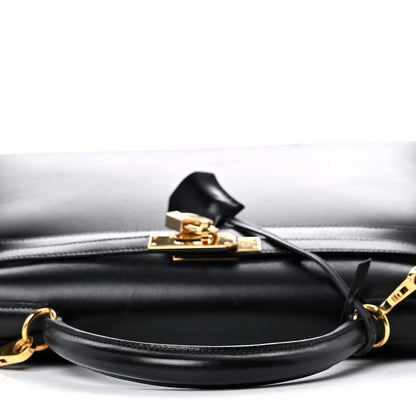Hermes Box Kelly Sellier 32 Black 13 of 54
