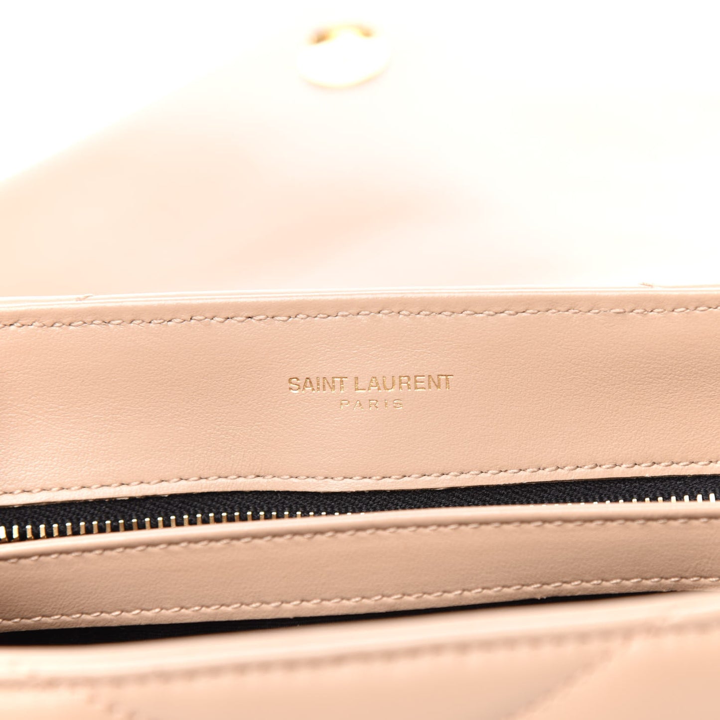 Calfskin Y Quilted Monogram Toy Loulou Crossbody Bag Dark Beige