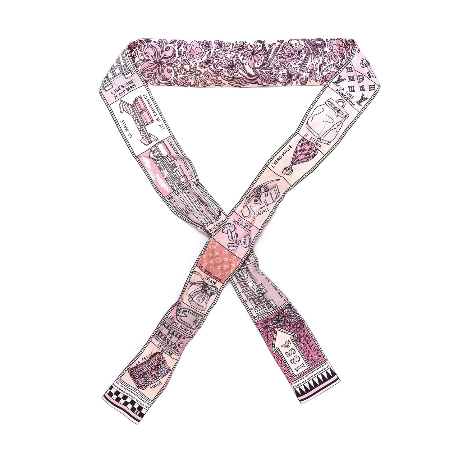 Silk Jeu De Louis BB Bandeau Pink