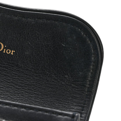 Christian Dior Oblique Saddle Card Holder Blue 9 of 12