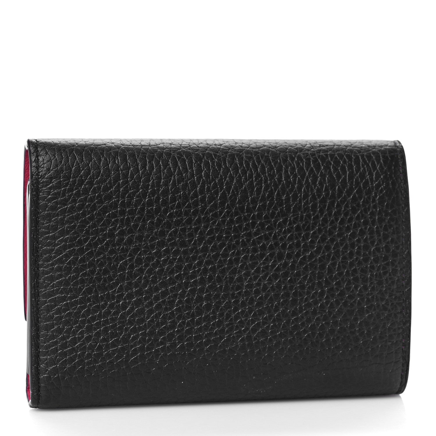 Louis Vuitton Taurillon Capucines Compact Wallet Black 3 of 10