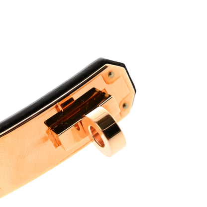 Hermes Epsom Kelly Belt Black 5 of 6
