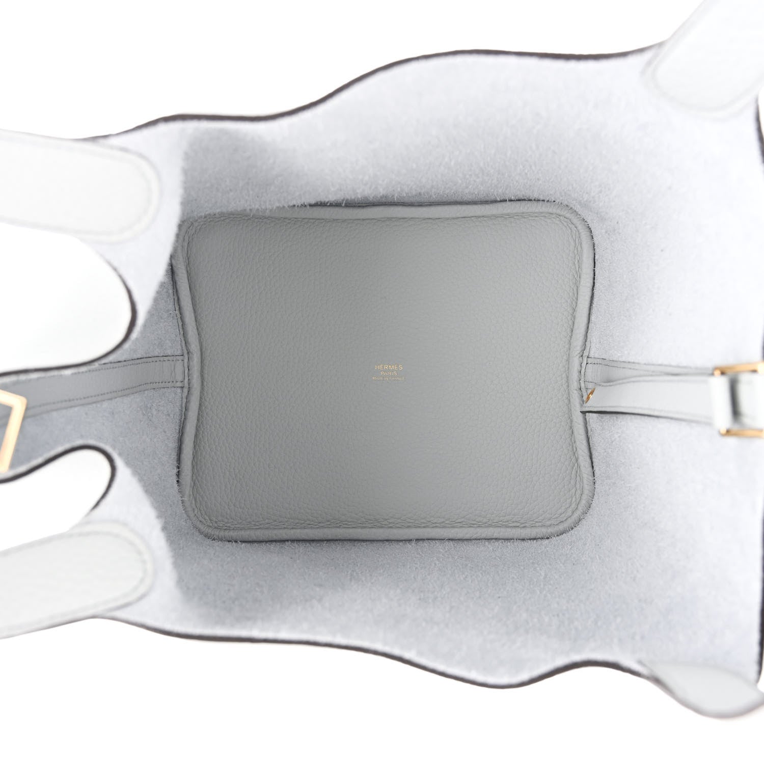 Hermes Taurillon Clemence Picotin Lock 22 MM Bleu Pale 5 of 11