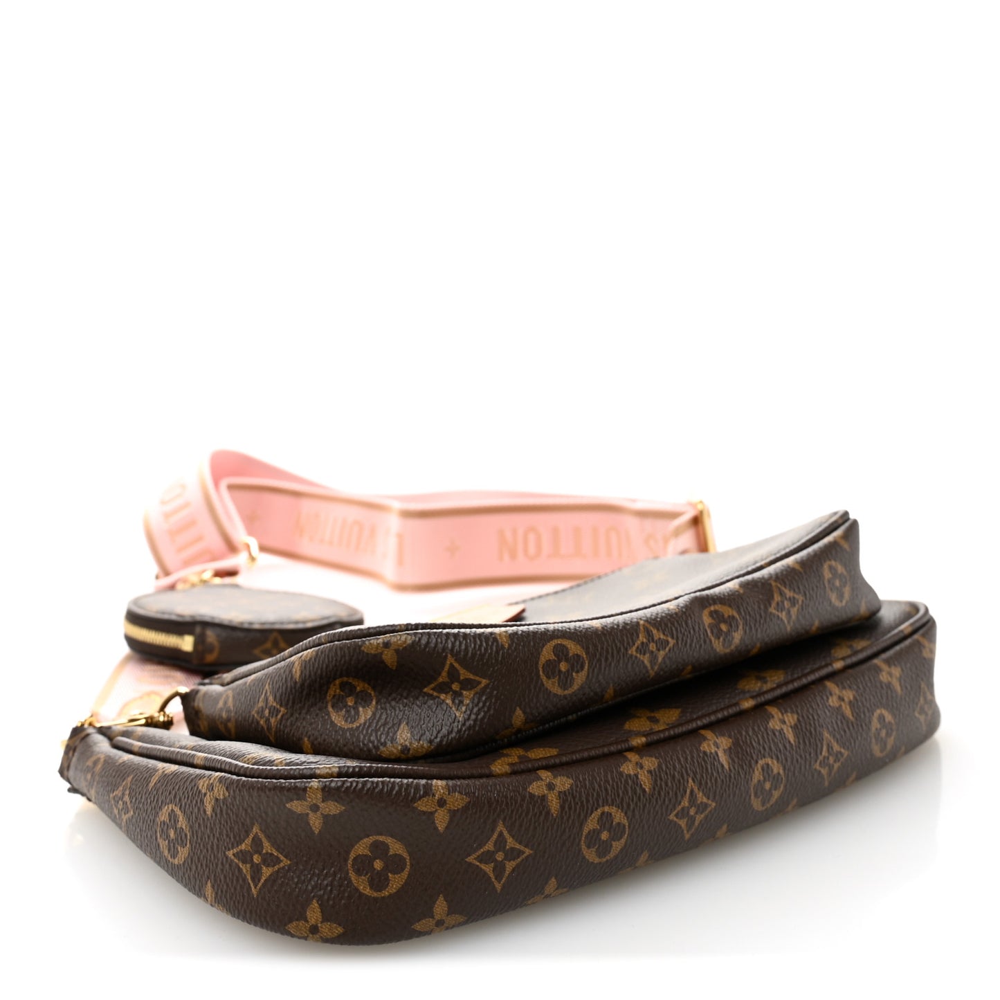 Monogram Multi Pochette Accessories Rose Clair