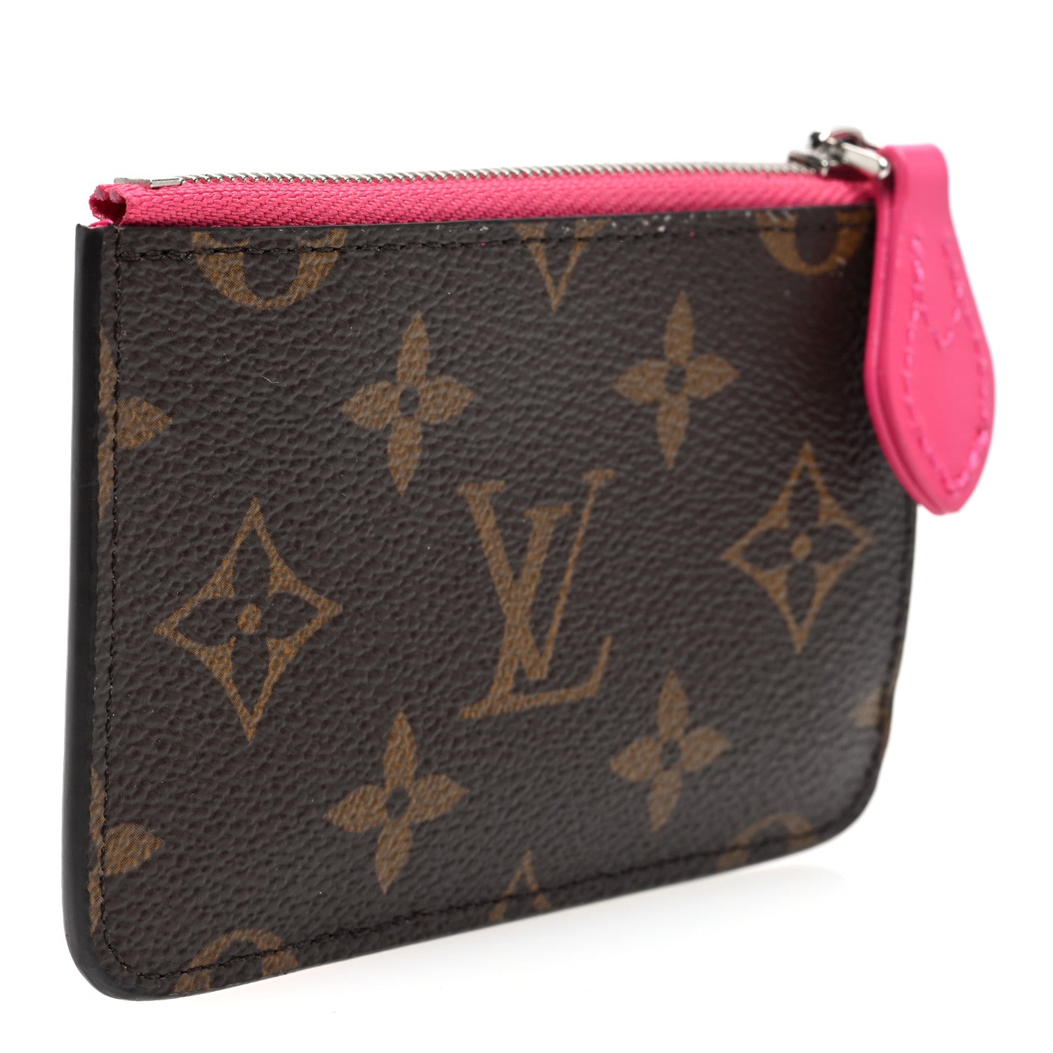 Louis Vuitton Monogram Calfskin Coin Card Holder Rose 3 of 6
