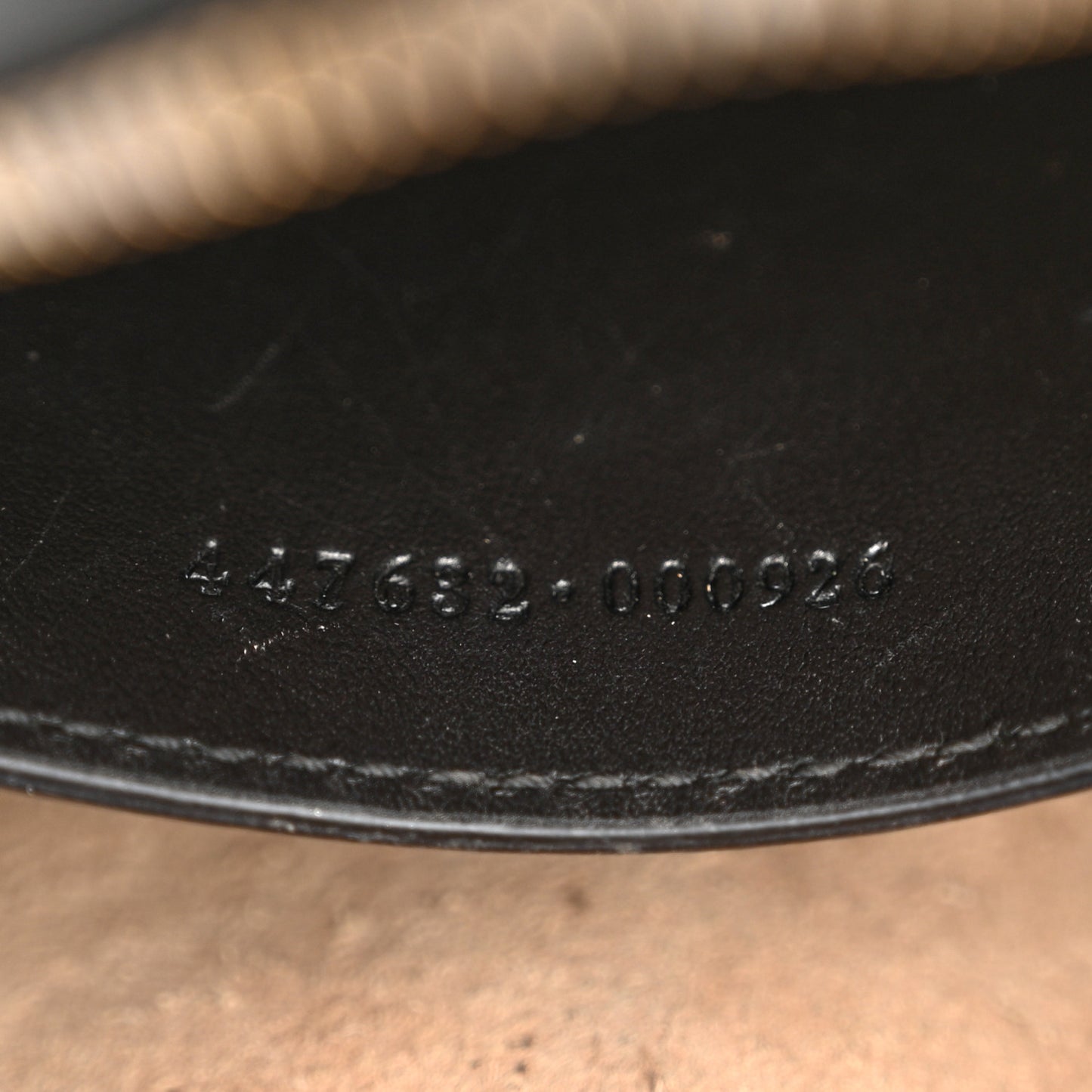 Calfskin Matelasse Small GG Marmont Chain Shoulder Bag Black