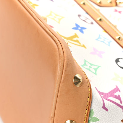 Louis Vuitton Monogram Multicolor Alma White 10 of 13