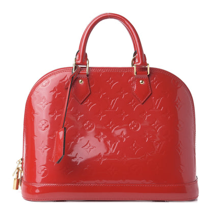 Louis Vuitton Vernis Alma PM Cherry 1 of 10