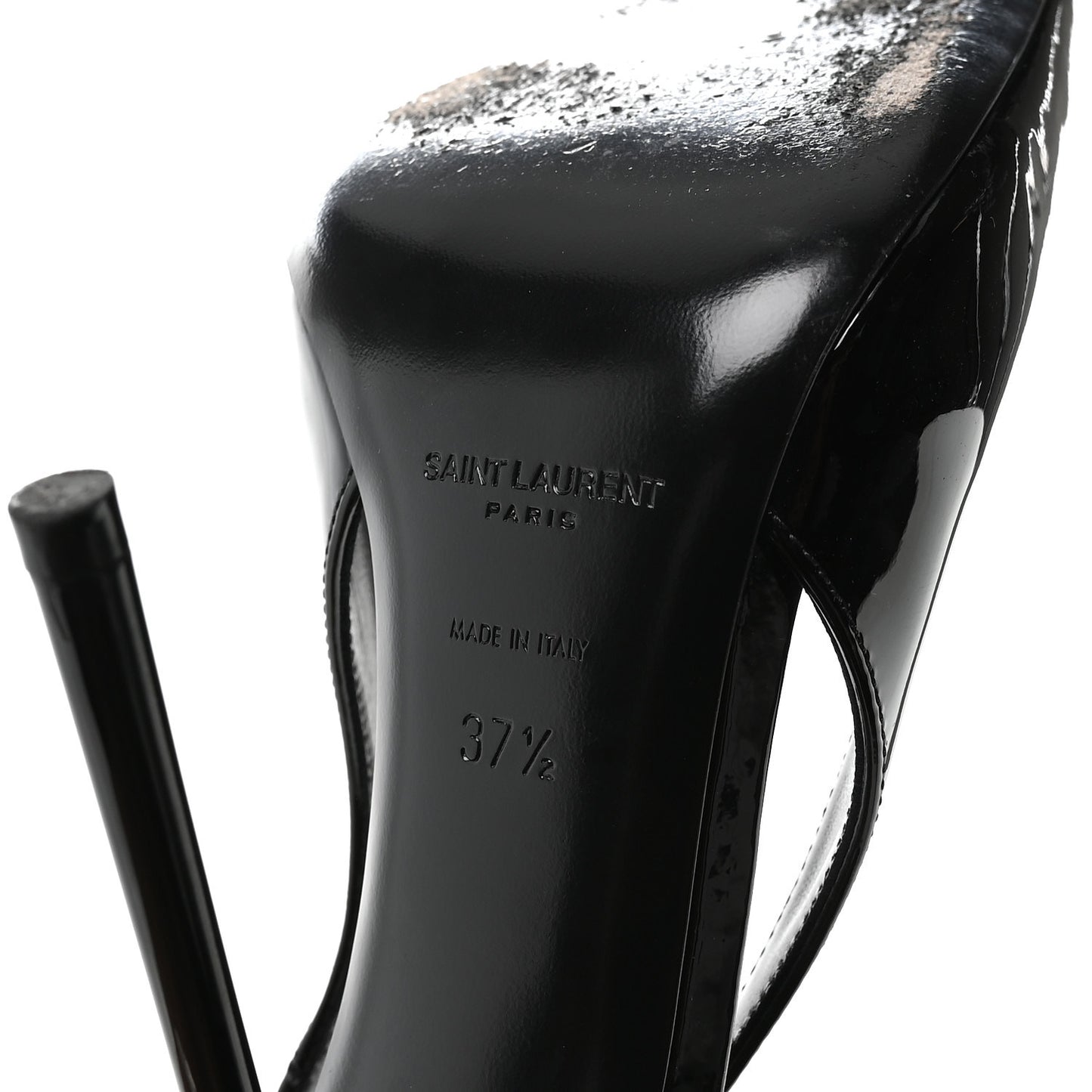 Patent Maxine 115mm Slingback Pumps 37.5 Black