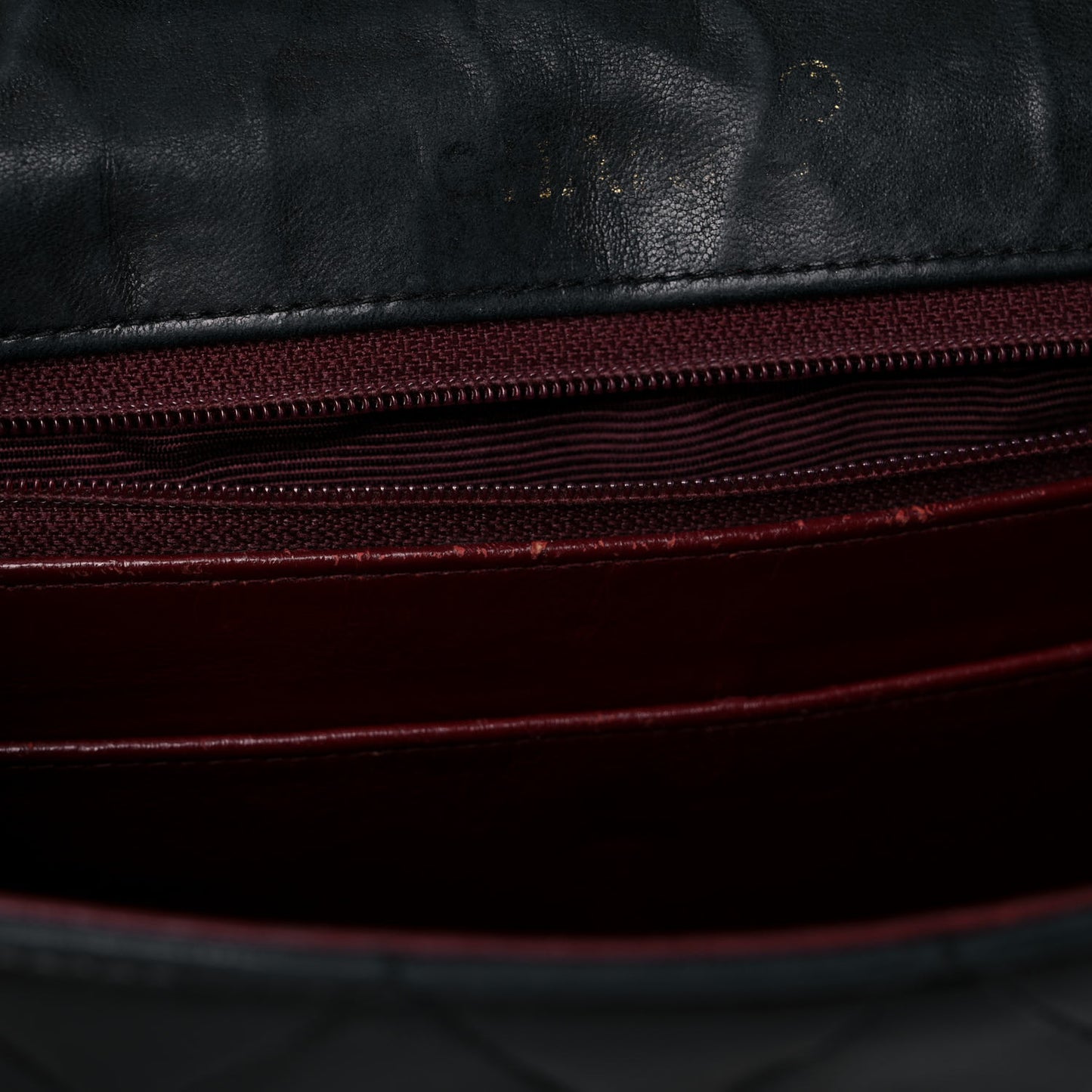 Lambskin Quilted Reissue Flap Black