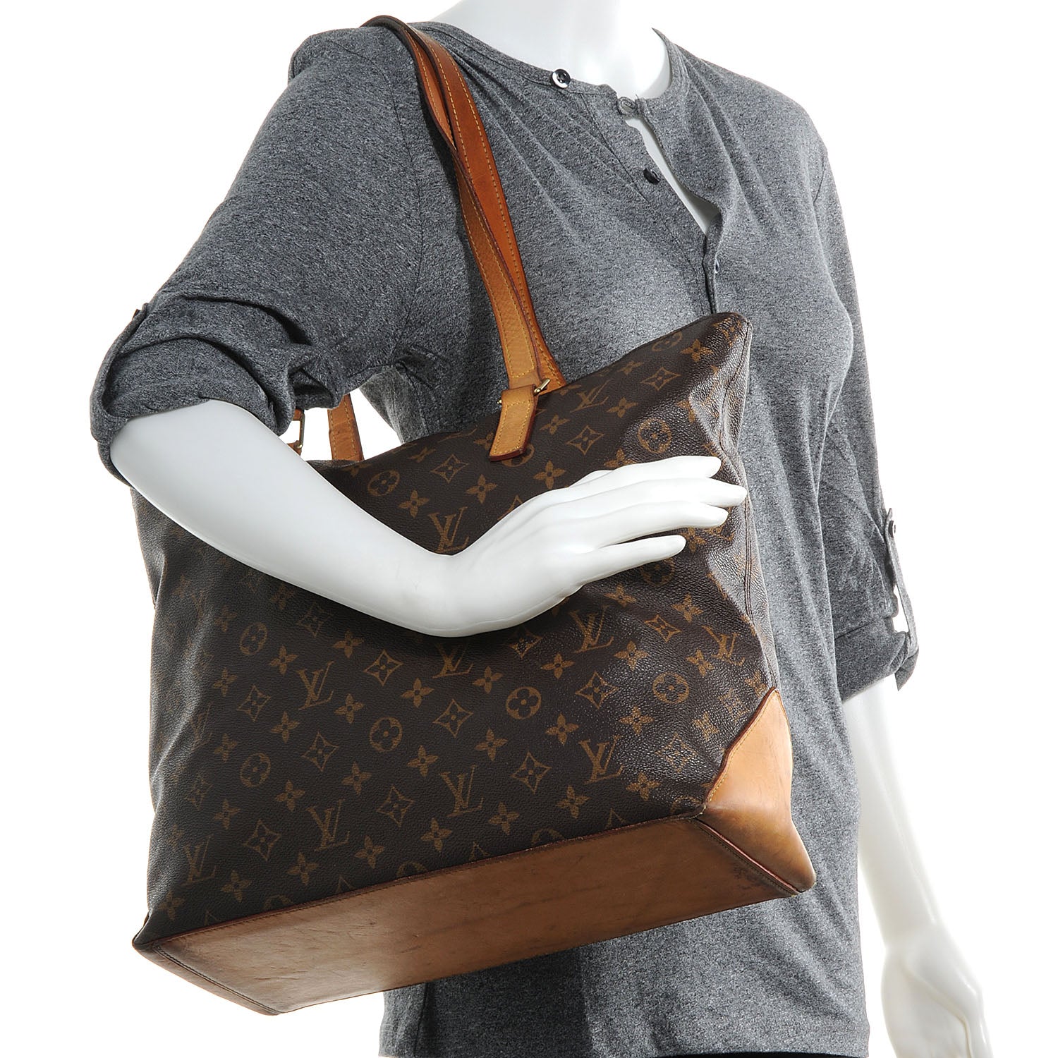 Louis Vuitton Monogram Cabas Mezzo 2 of 10
