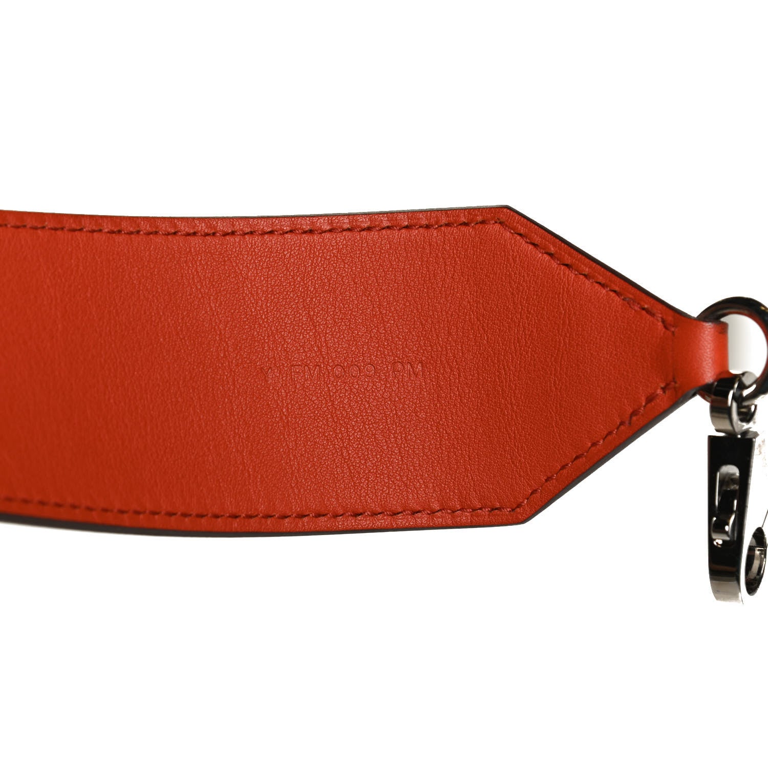 Hermes Swift Epsom Pocket Kelly Shoulder Strap Orange 4 of 6