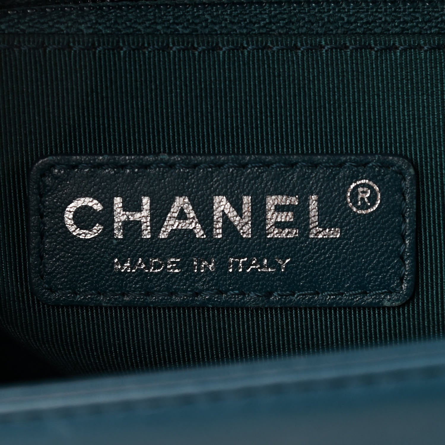 Chanel Calfskin Ombre Faded Quilted New Medium Boy Flap Green 5 of 13