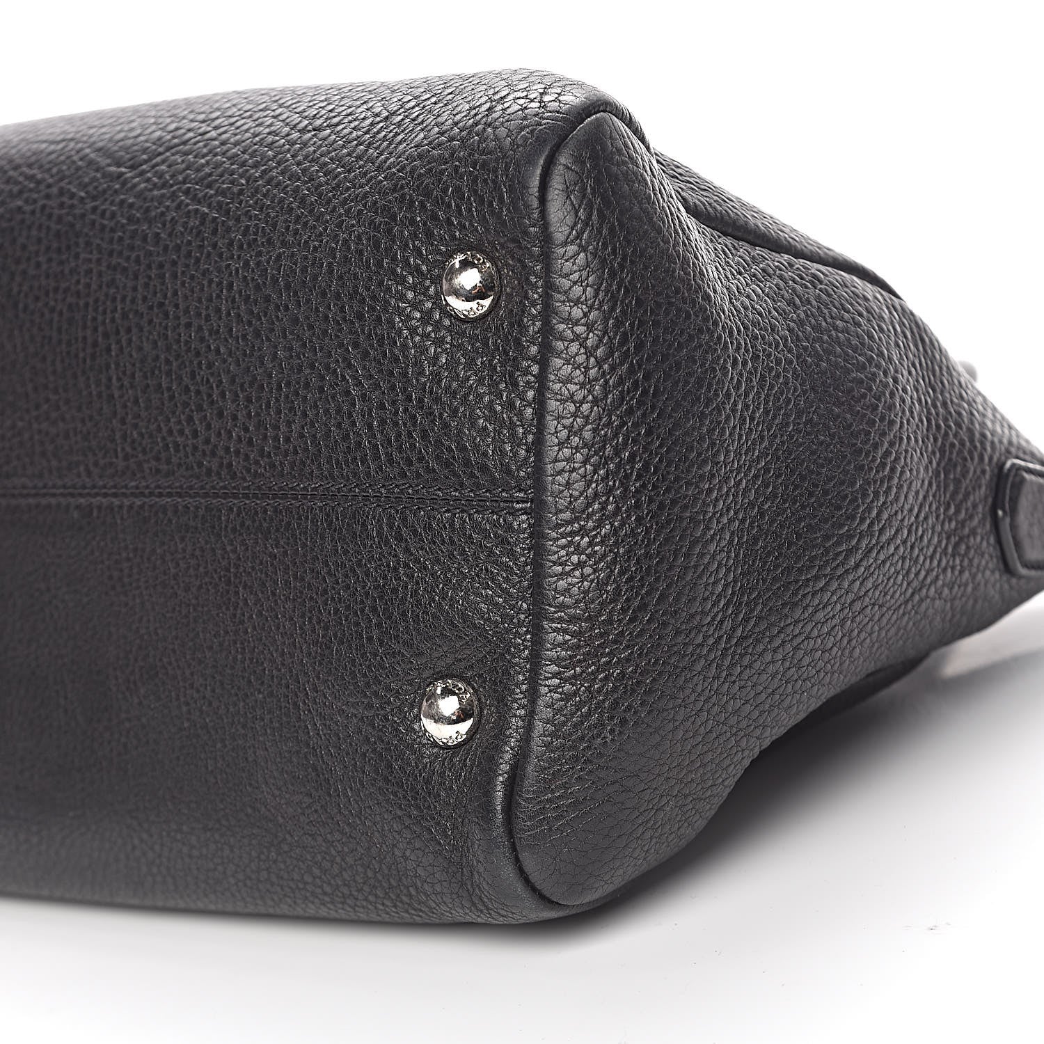 Prada Vitello Daino Shopping Satchel Black 9 of 13