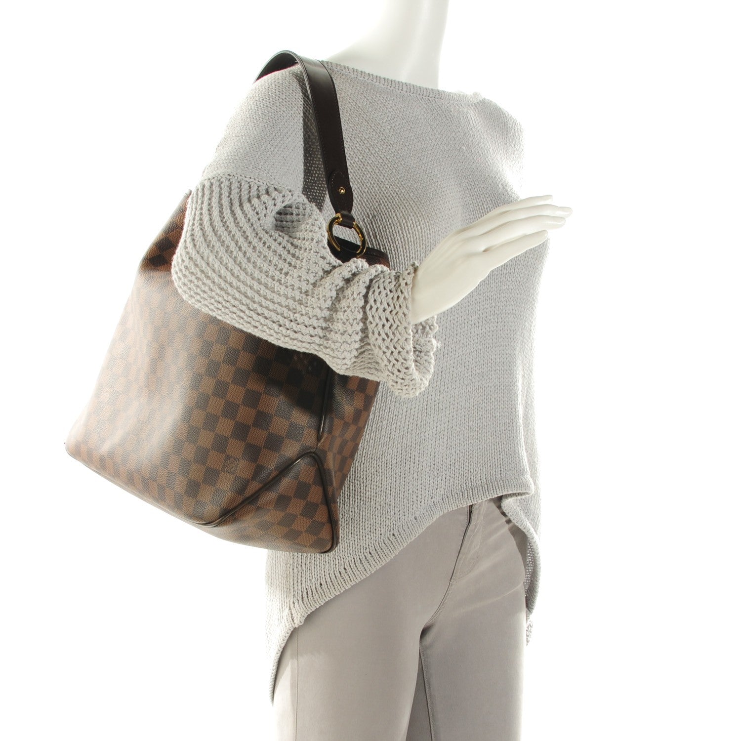 Louis Vuitton Damier Ebene Delightful MM 2 of 8