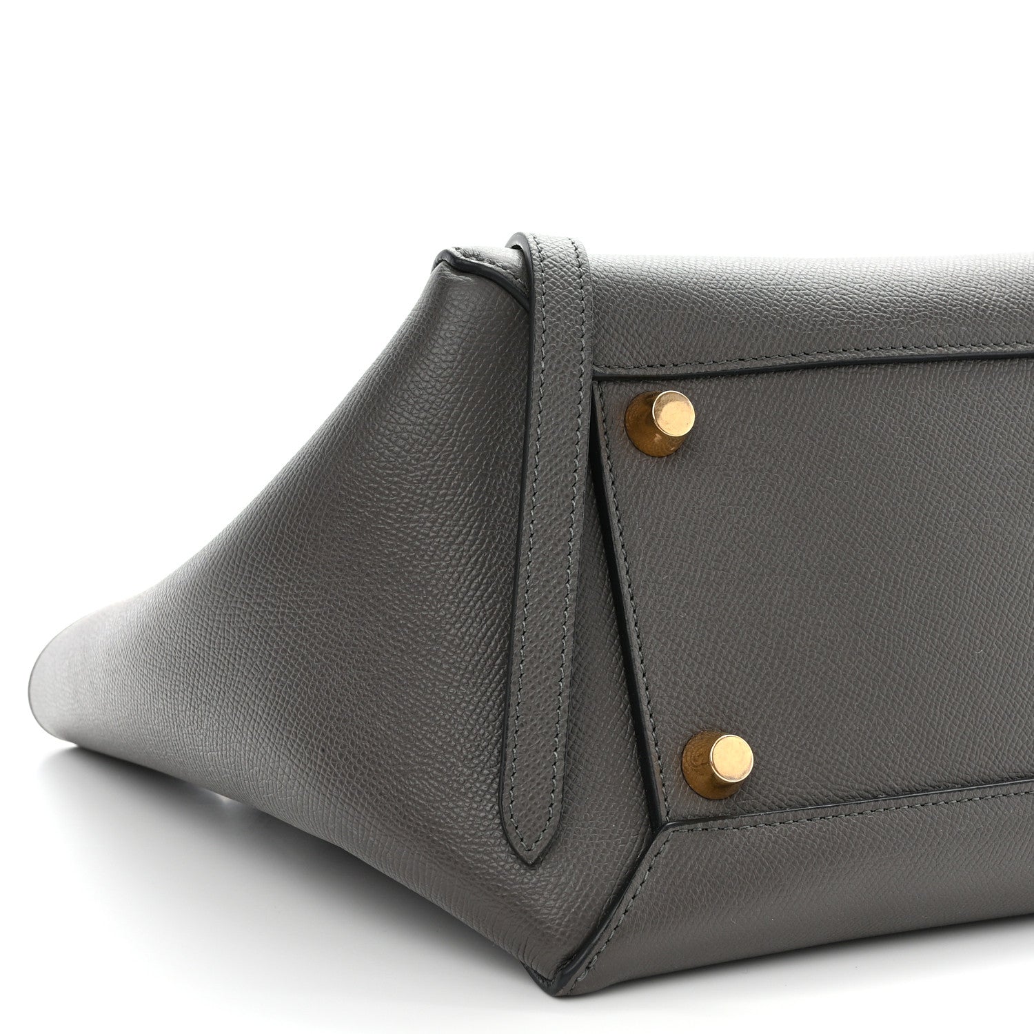 Celine Grained Calfskin Mini Belt Bag Grey 10 of 11