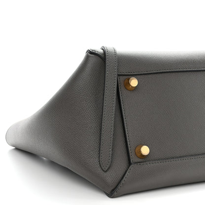 Celine Grained Calfskin Mini Belt Bag Grey 10 of 11
