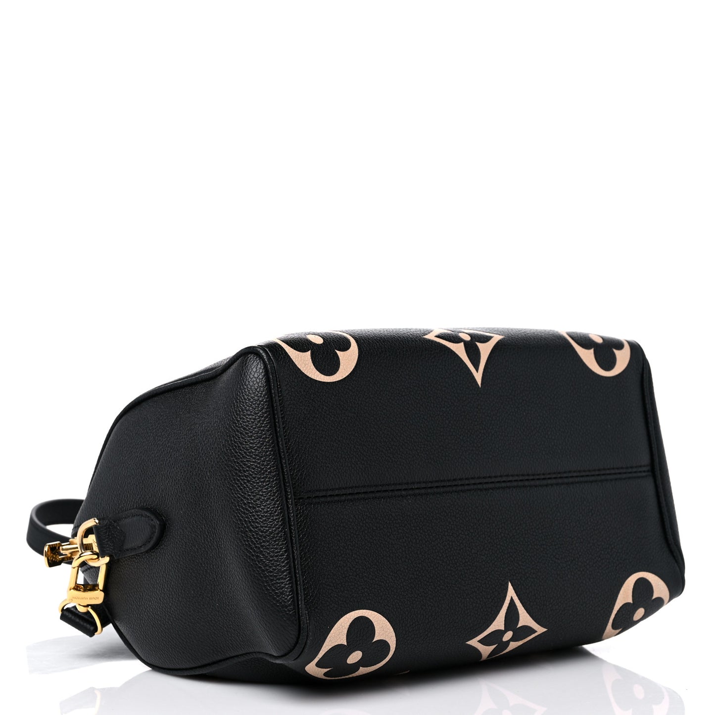 Empreinte Monogram Giant Speedy Bandouliere 25 Black Beige