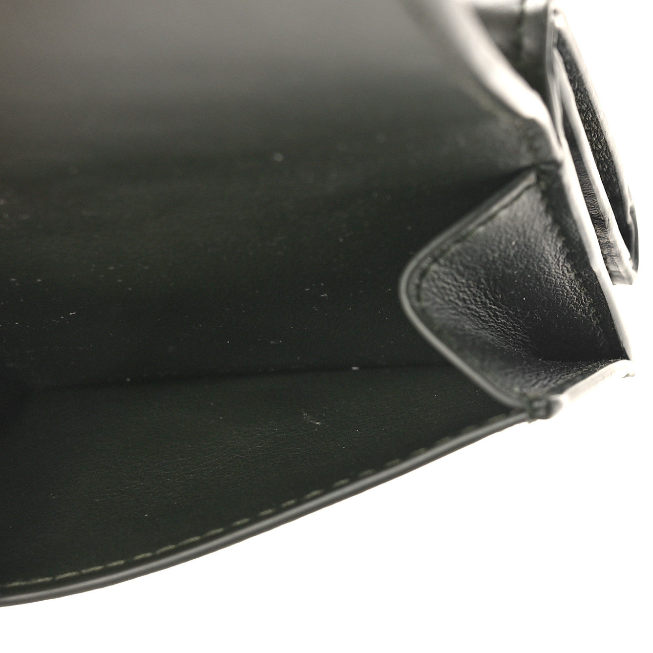 Nappa Maxi Intrecciato Tri-Fold Wallet Inkwell