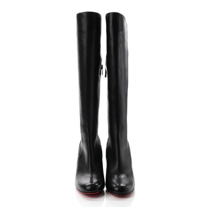 Christian Louboutin Nappa Tagastretch Knee High Boots 36 Black 2 of 10
