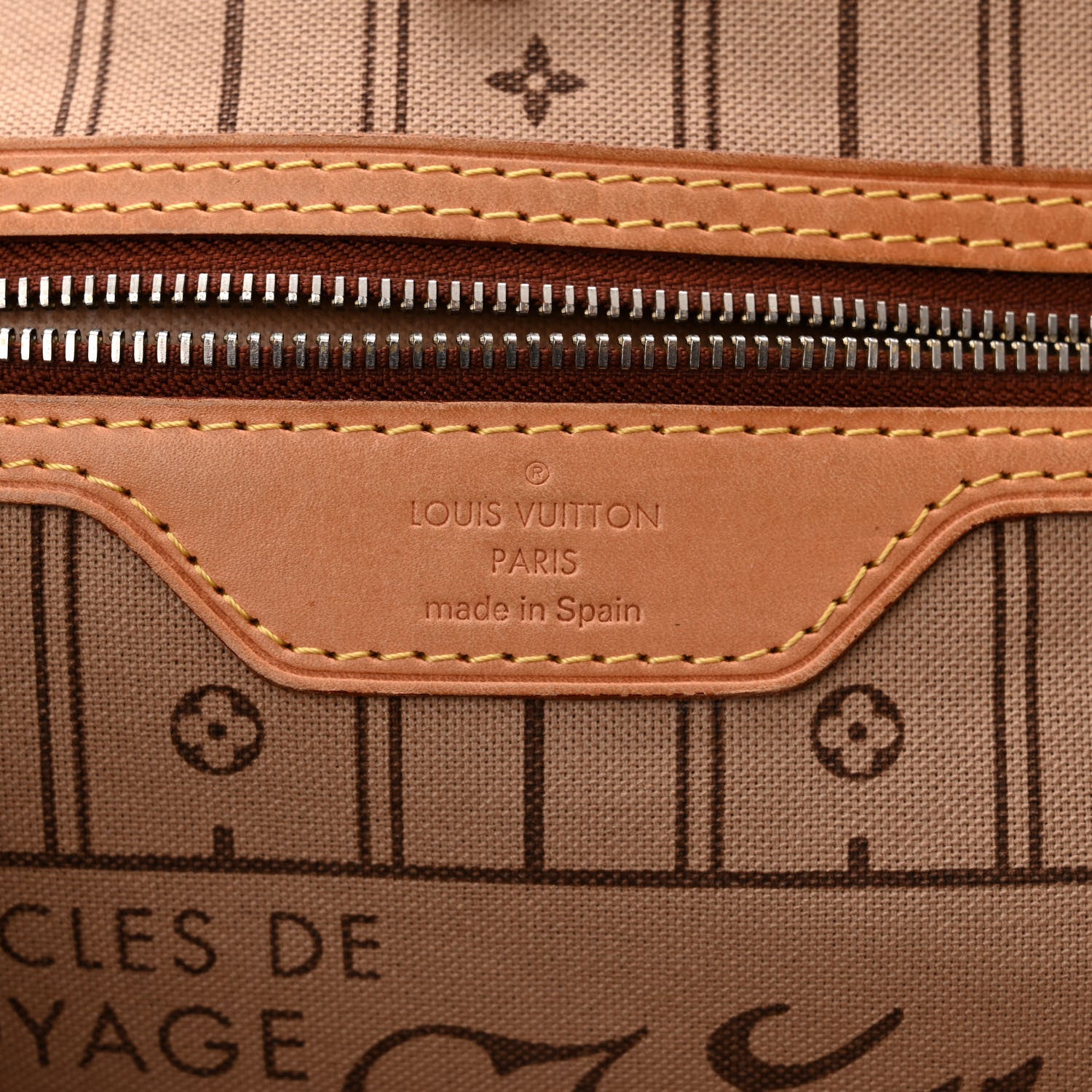 Louis Vuitton Monogram Neverfull MM 6 of 9