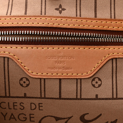 Louis Vuitton Monogram Neverfull MM 6 of 9