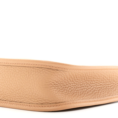 Hermes Taurillon Clemence Amazone Evelyne TPM Chai 10 of 11