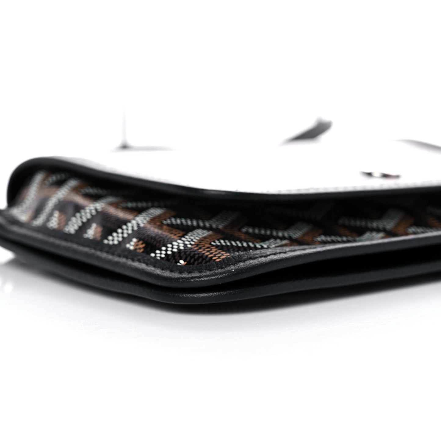 Goyardine Plumet Wallet Clutch Black