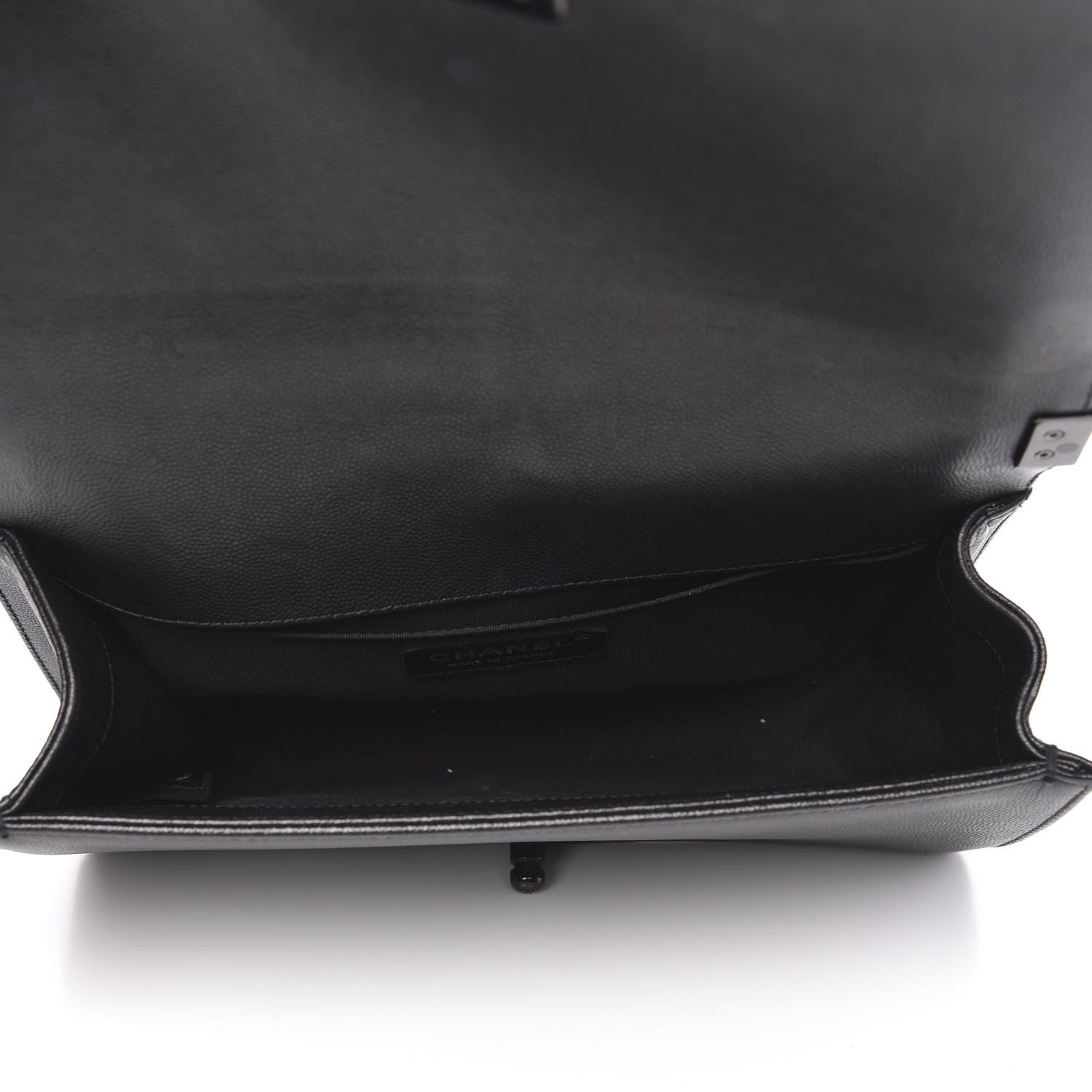 Chanel Caviar Quilted Medium Boy Flap So Black 5 of 13