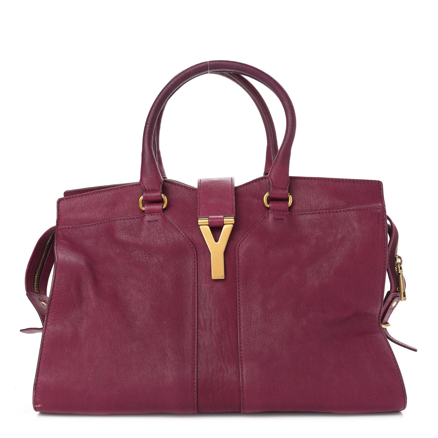 Sheepskin Medium Cabas ChYc Bag Black Cherry