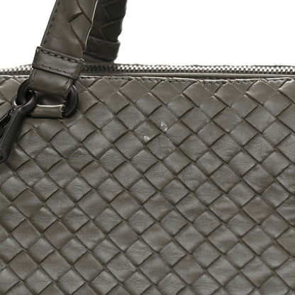 Bottega Veneta Calfskin Intrecciato Large Leggero Tote Kaki Fondente 13 of 14