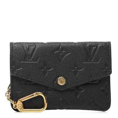 Louis Vuitton Empreinte Key Pouch Black 1 of 7