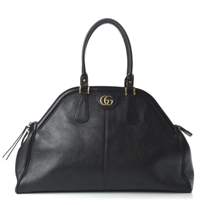 Gucci Calfskin Medium Re(Belle) Top Handle Bag Black 1 of 10