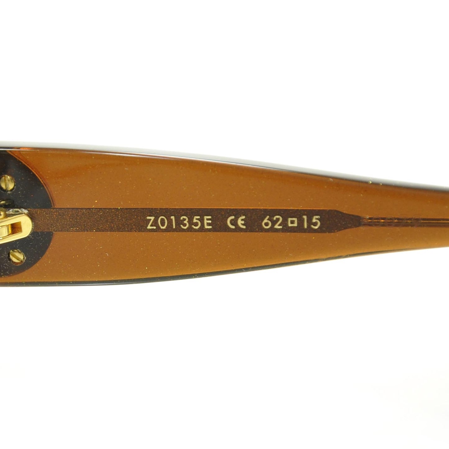 Ursula Strass Glitter Sunglasses Dark Honey