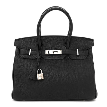 Hermes Togo Birkin 30 Black 1 of 13