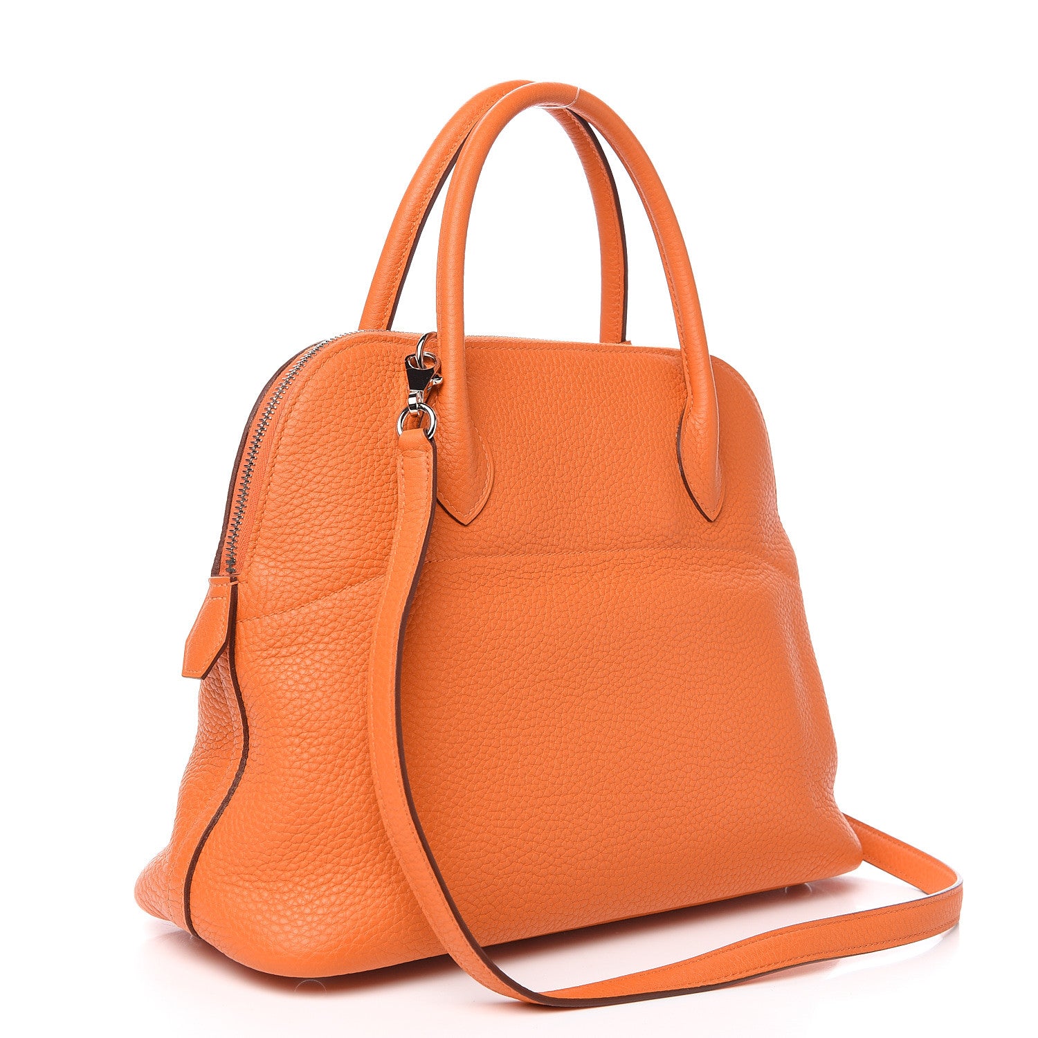 Hermes Taurillon Clemence Bolide 31 Orange 2 of 10