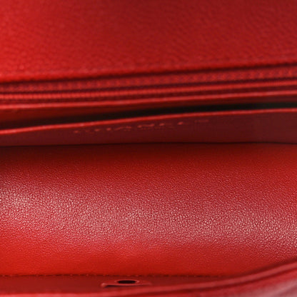 Chanel Caviar Quilted Mini Rectangular Flap Red 5 of 11