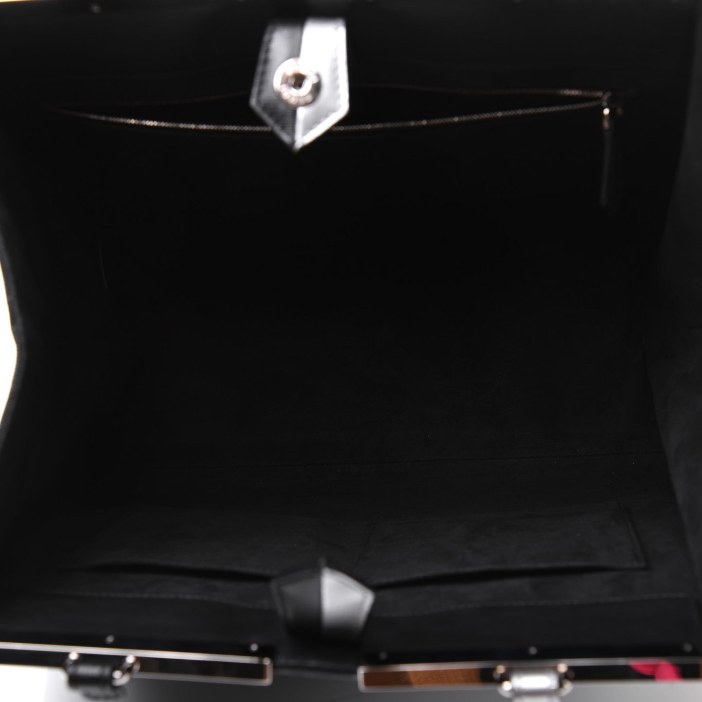 Vitello Elite Bi Color 3Jours Tote Argento Black