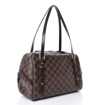 Louis Vuitton Damier Ebene Rivington GM 3 of 13