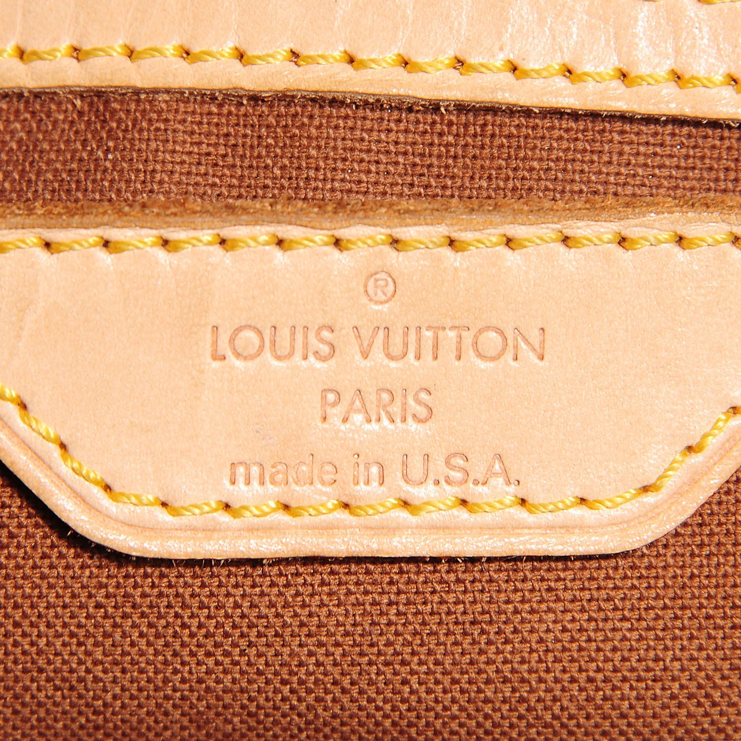 Louis Vuitton Monogram Cabas Piano 6 of 7