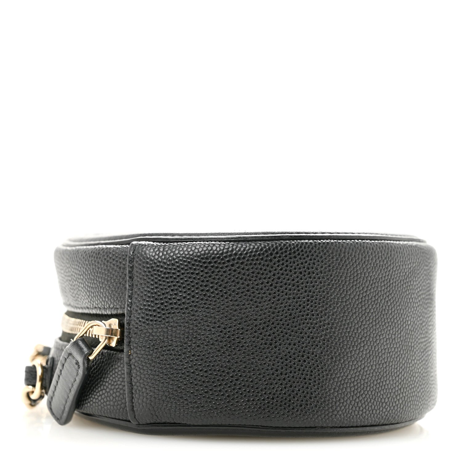 Chanel Caviar Quilted Round Filigree Crossbody Black 9 of 13