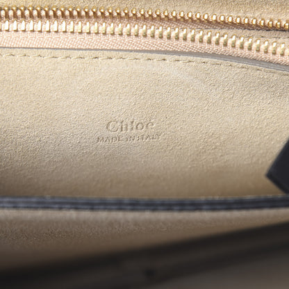 Chloe Suede Calfskin Medium Faye Shoulder Bag Black 6 of 15