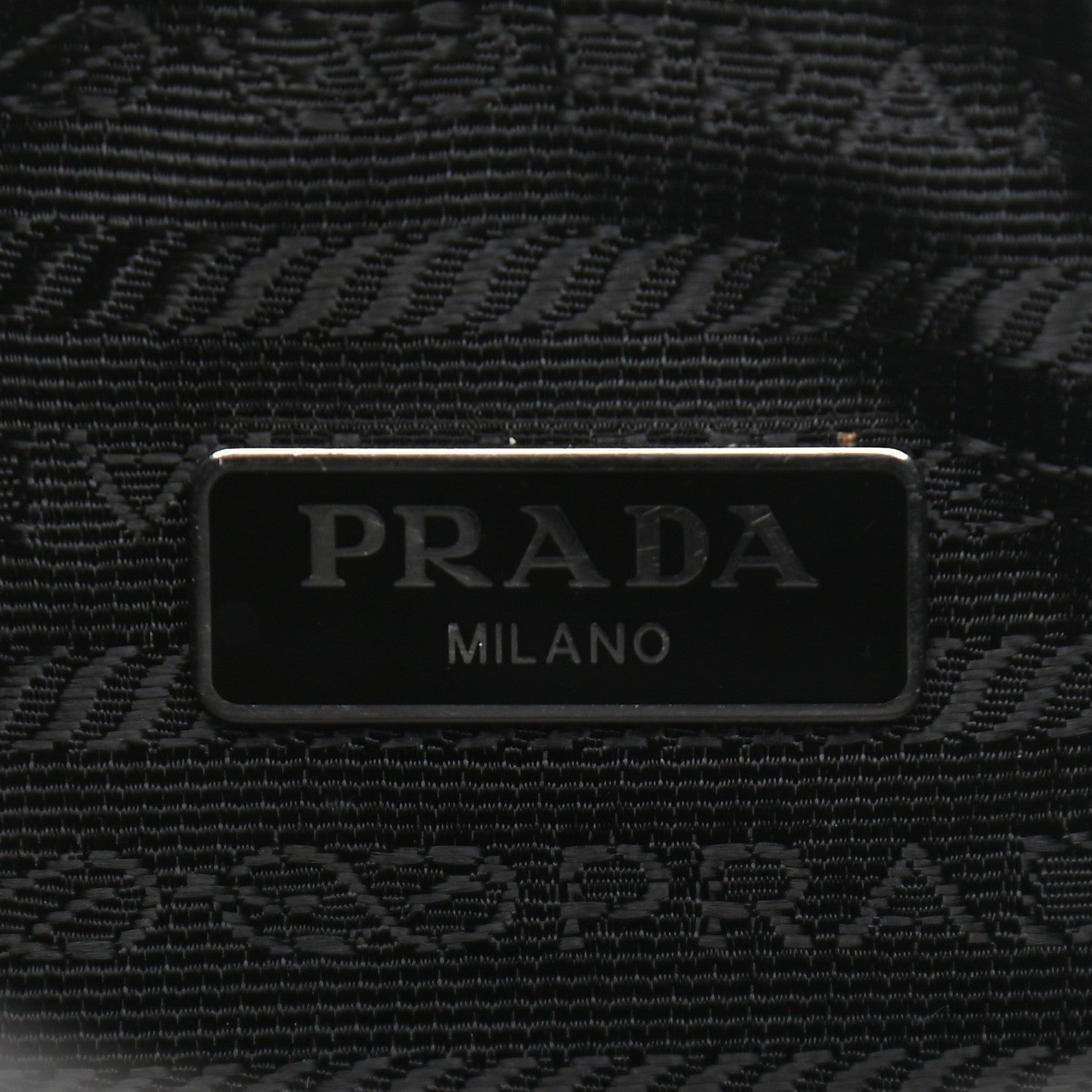 Prada Nylon Re-Edition 2005 Shoulder Bag Black 6 of 10