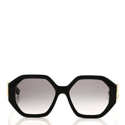 Louis Vuitton Acetate LV Icon Round Sunglasses Z1728W Black 2 of 7