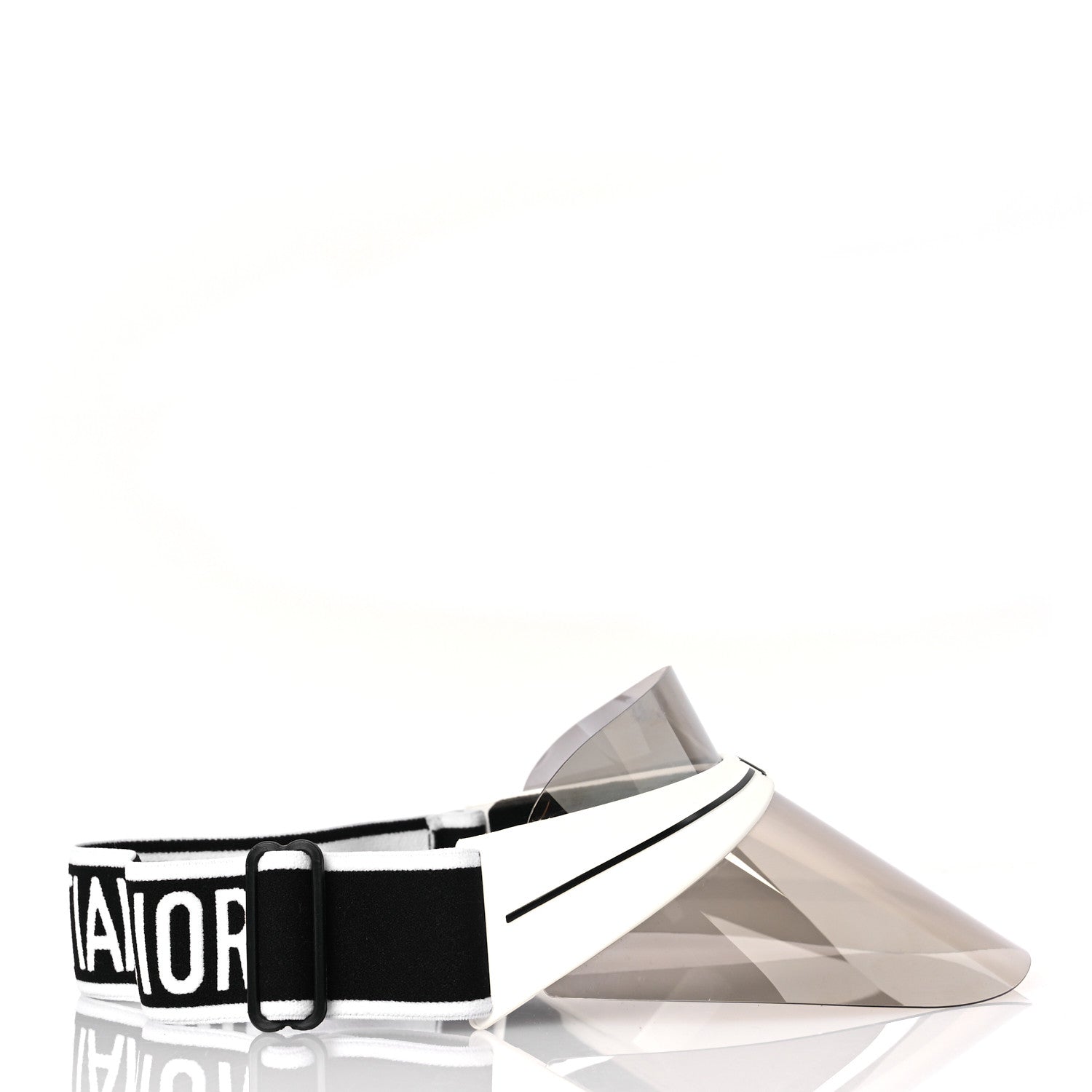 Christian Dior Mirrored DiorClub1 Sun Visor Silver 5 of 11