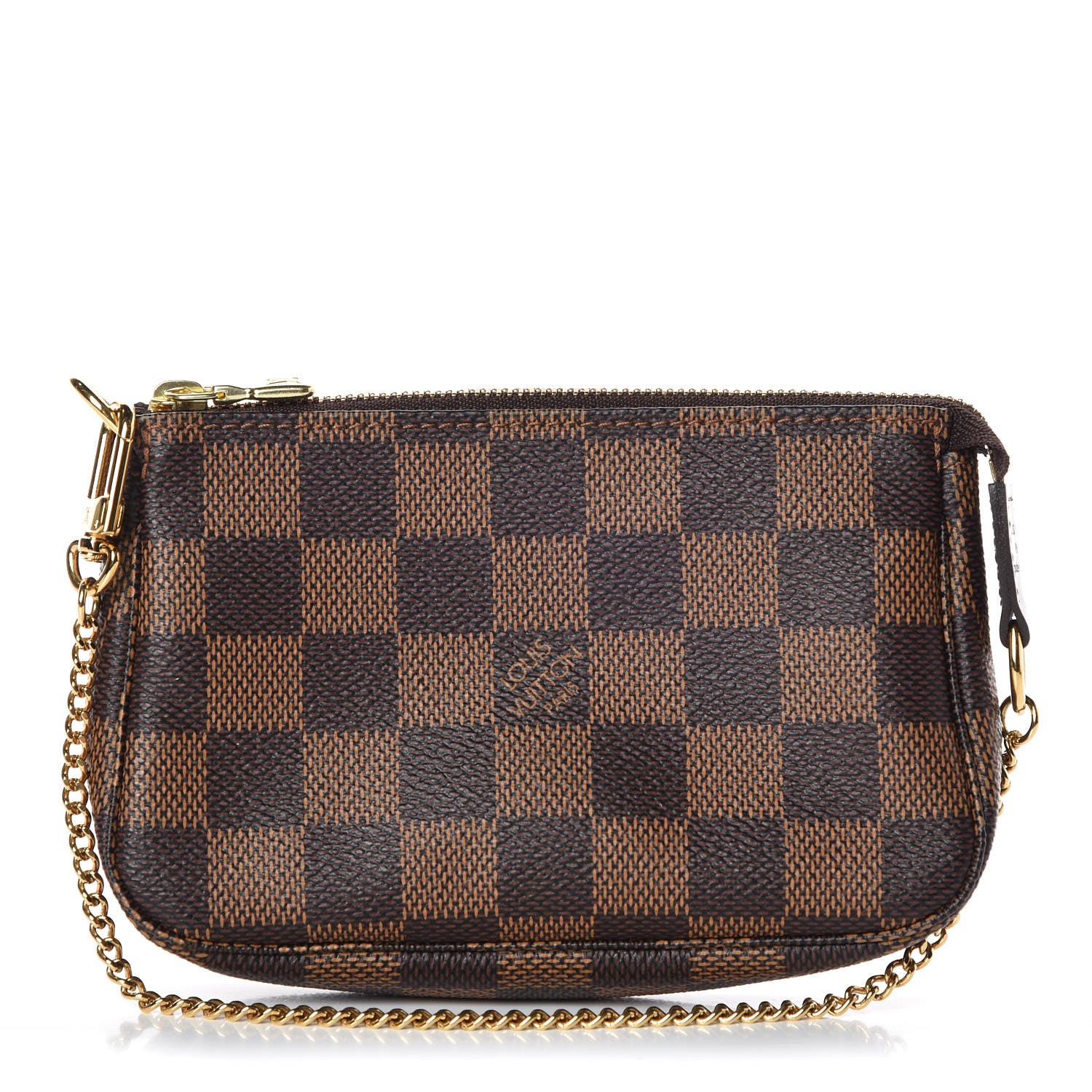 Louis Vuitton Damier Ebene Mini Pochette Accessories 1 of 9