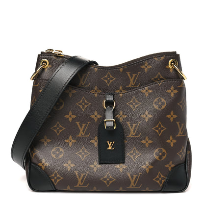 Louis Vuitton Monogram Odeon PM Black 1 of 9
