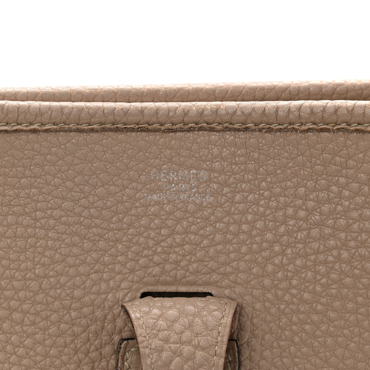 Hermes Taurillon Clemence Evelyne PM Gris Tourterelle 6 of 11