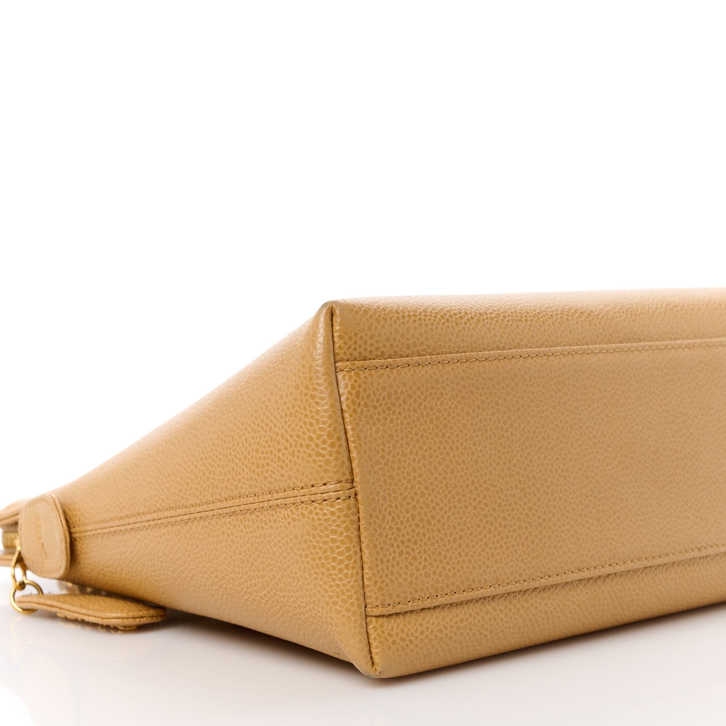 Caviar Shoulder Bag Beige